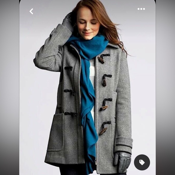 Banana Republic Gray Wool Peacoat - Picture 4 of 4